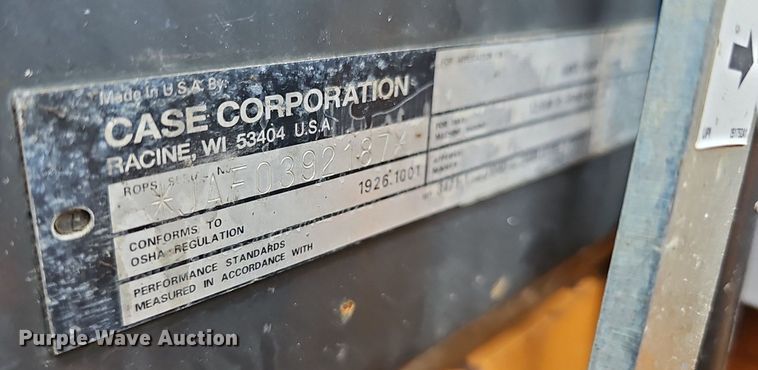 image for item DP6438 2003 Case 90XT skid steer loader