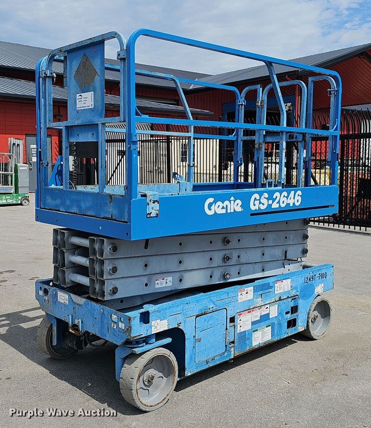 image for item DP6449 2011 Genie GS-2646 scissor lift
