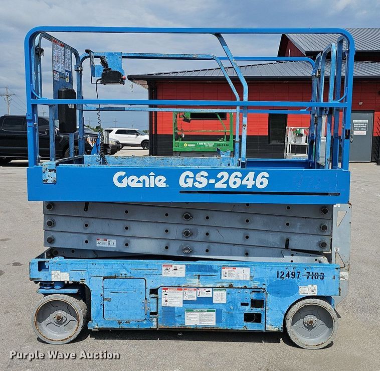 image for item DP6449 2011 Genie GS-2646 scissor lift