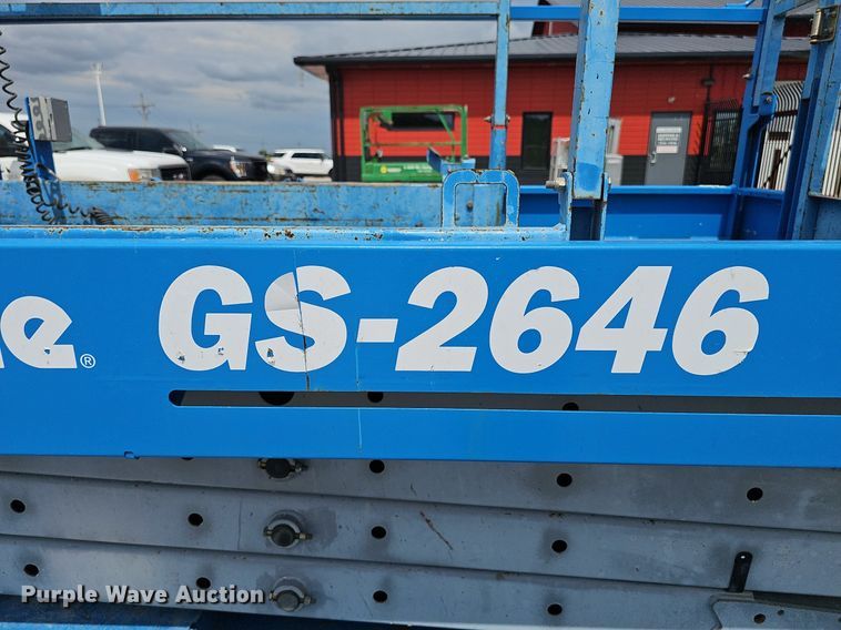 image for item DP6449 2011 Genie GS-2646 scissor lift