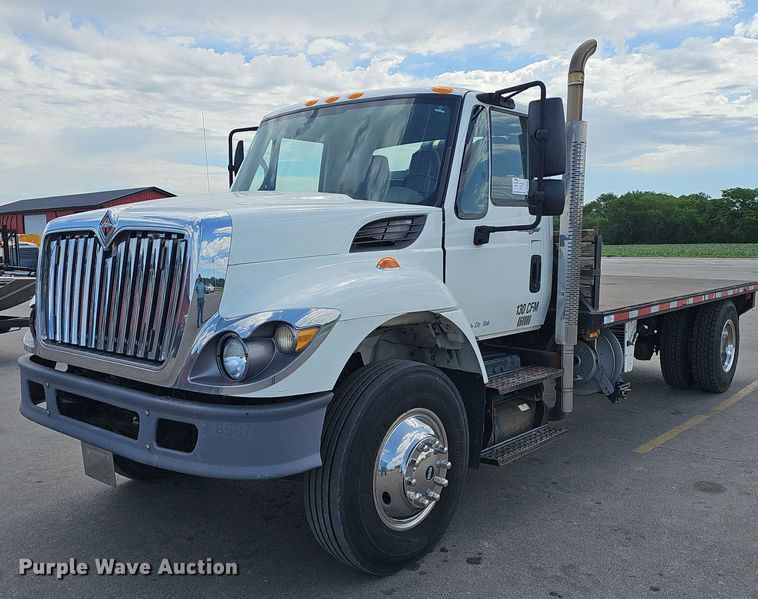 image for item DP6452 2010 International WorkStar 7300 flatbed truck