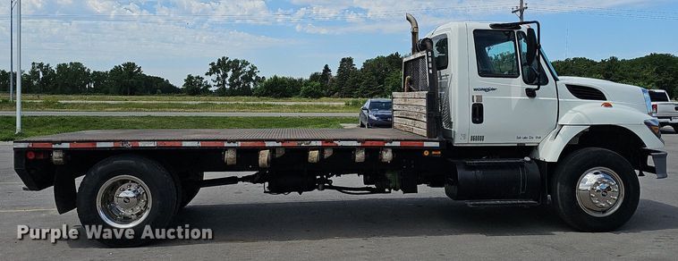 image for item DP6452 2010 International WorkStar 7300 flatbed truck