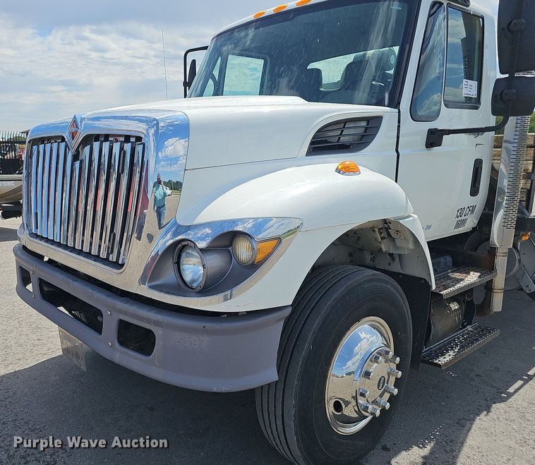 image for item DP6452 2010 International WorkStar 7300 flatbed truck