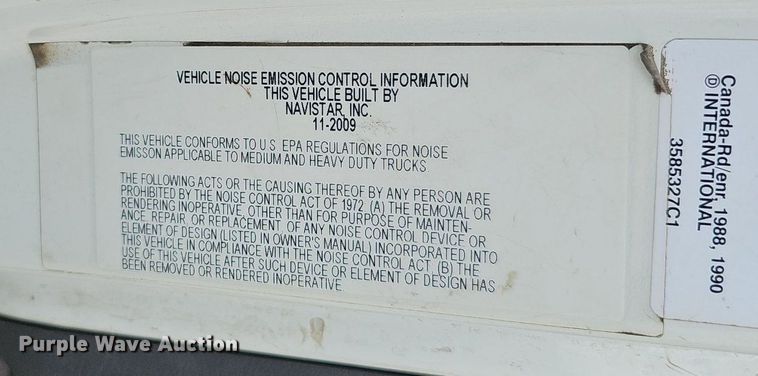 image for item DP6452 2010 International WorkStar 7300 flatbed truck