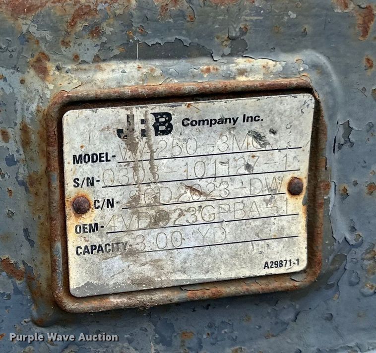 image for item DP8376 2003 Komatsu WA250PT-3MC wheel loader