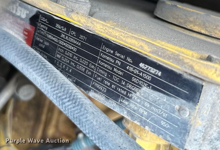 image for item DP8376 2003 Komatsu WA250PT-3MC wheel loader