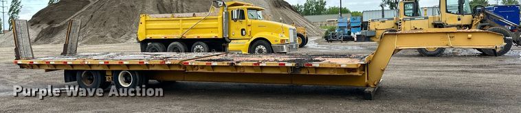 image for item DP8379 1974 Miller  tilt deck equipment trailer