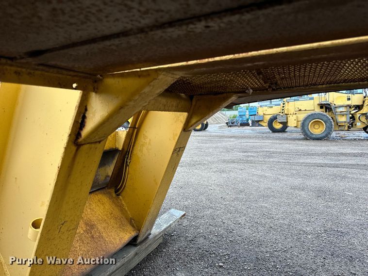 image for item DP8379 1974 Miller  tilt deck equipment trailer