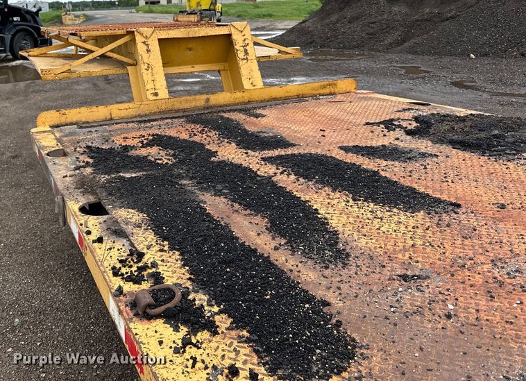 image for item DP8379 1974 Miller  tilt deck equipment trailer