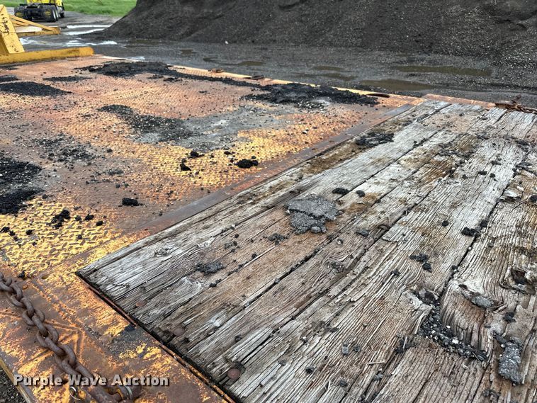 image for item DP8379 1974 Miller  tilt deck equipment trailer