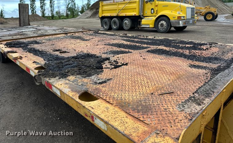 image for item DP8379 1974 Miller  tilt deck equipment trailer