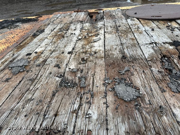 image for item DP8379 1974 Miller  tilt deck equipment trailer