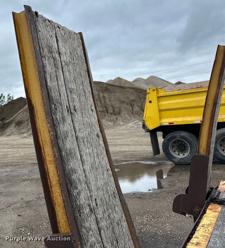 image for item DP8379 1974 Miller  tilt deck equipment trailer