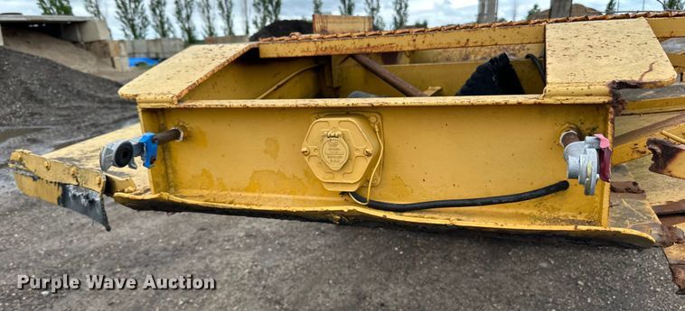 image for item DP8379 1974 Miller  tilt deck equipment trailer