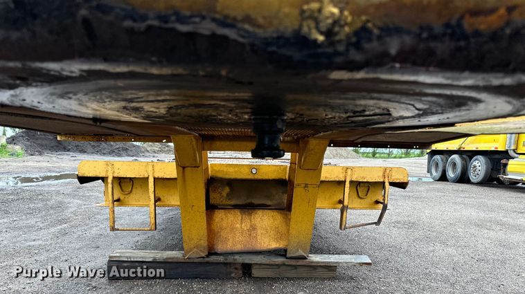 image for item DP8379 1974 Miller  tilt deck equipment trailer