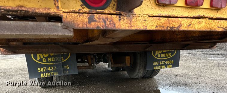 image for item DP8379 1974 Miller  tilt deck equipment trailer