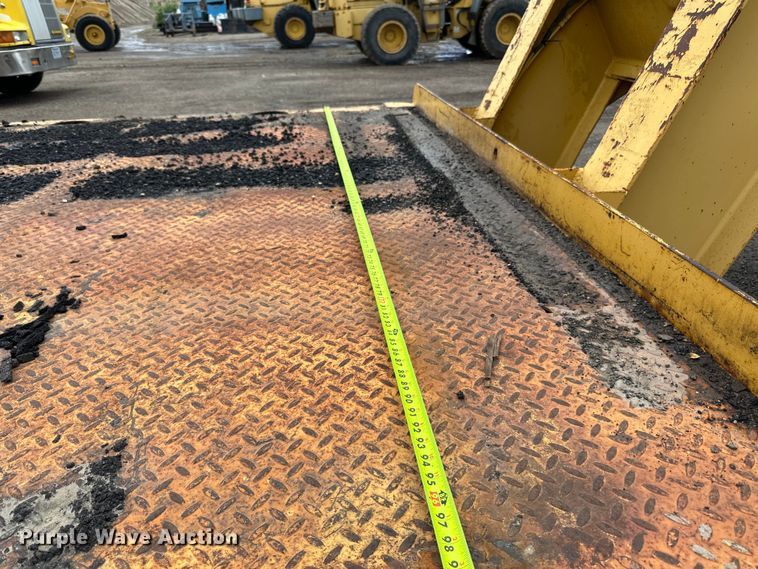 image for item DP8379 1974 Miller  tilt deck equipment trailer