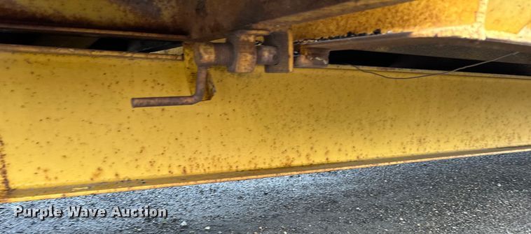 image for item DP8379 1974 Miller  tilt deck equipment trailer