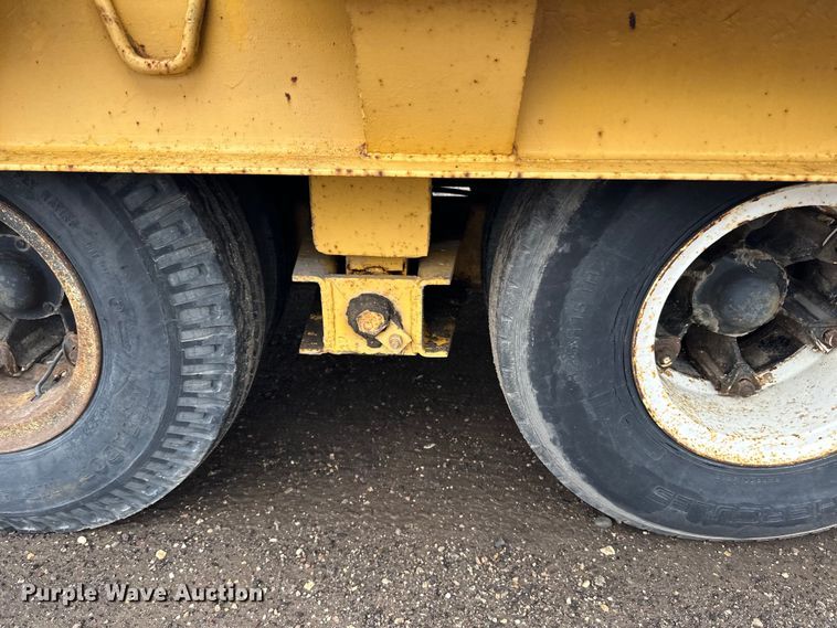 image for item DP8379 1974 Miller  tilt deck equipment trailer