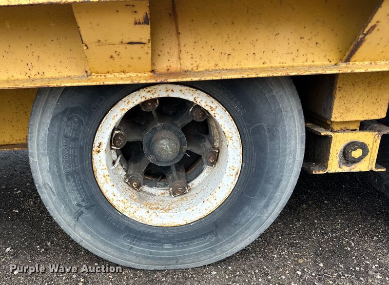 image for item DP8379 1974 Miller  tilt deck equipment trailer