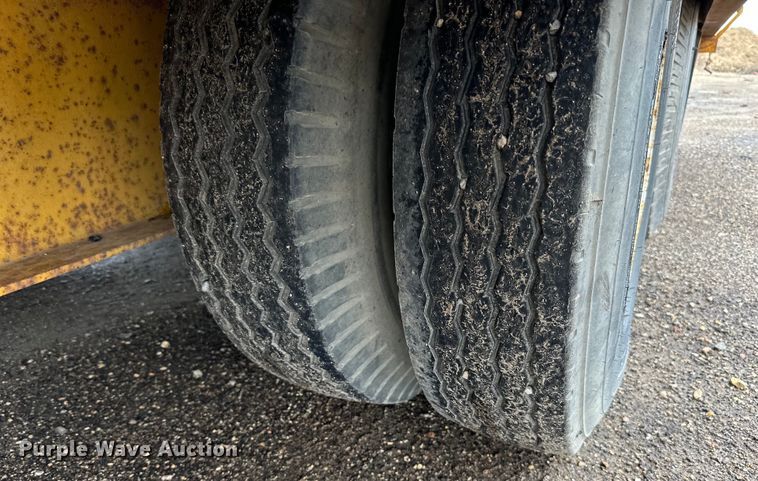 image for item DP8379 1974 Miller  tilt deck equipment trailer