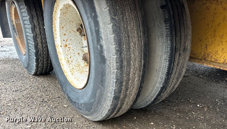 image for item DP8379 1974 Miller  tilt deck equipment trailer