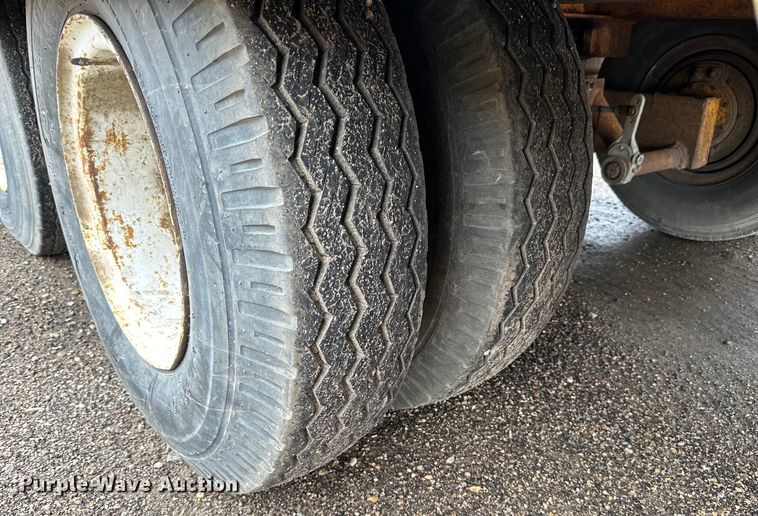 image for item DP8379 1974 Miller  tilt deck equipment trailer