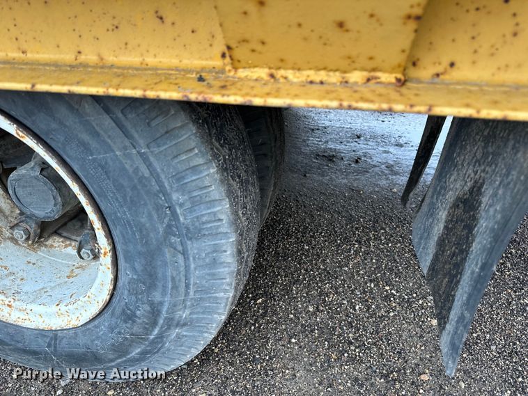 image for item DP8379 1974 Miller  tilt deck equipment trailer