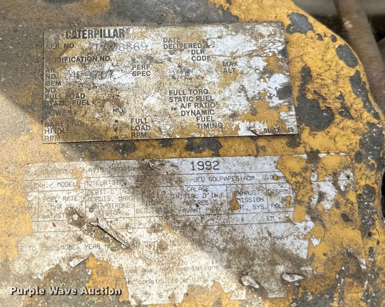 image for item DP8384 1992 International  9200 dump truck