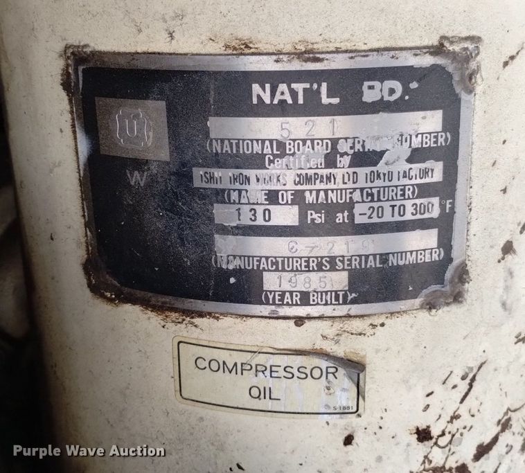 image for item DQ6113 Multiquip  DPS-180SST air compressor