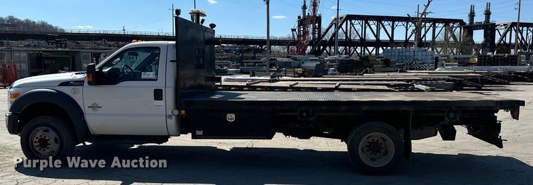 image for item DQ6434 2016 Ford F550 Super Duty XL flatbed truck