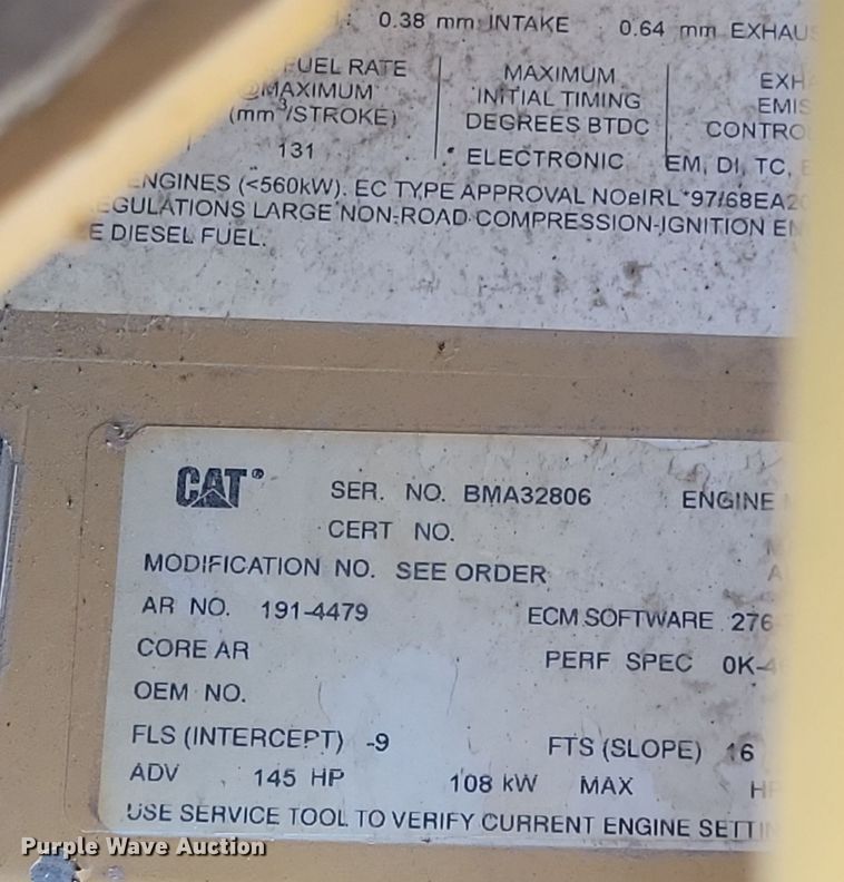 image for item DR4306 2006 Caterpillar D6N XL dozer