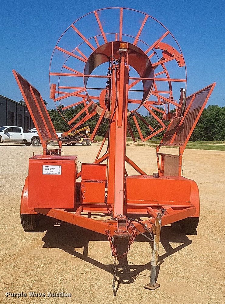 image for item DR4786 Stewart & Stevenson  CE 93 reel trailer