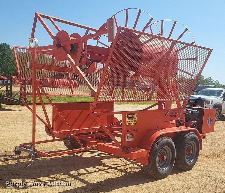 image for item DR4786 Stewart & Stevenson  CE 93 reel trailer