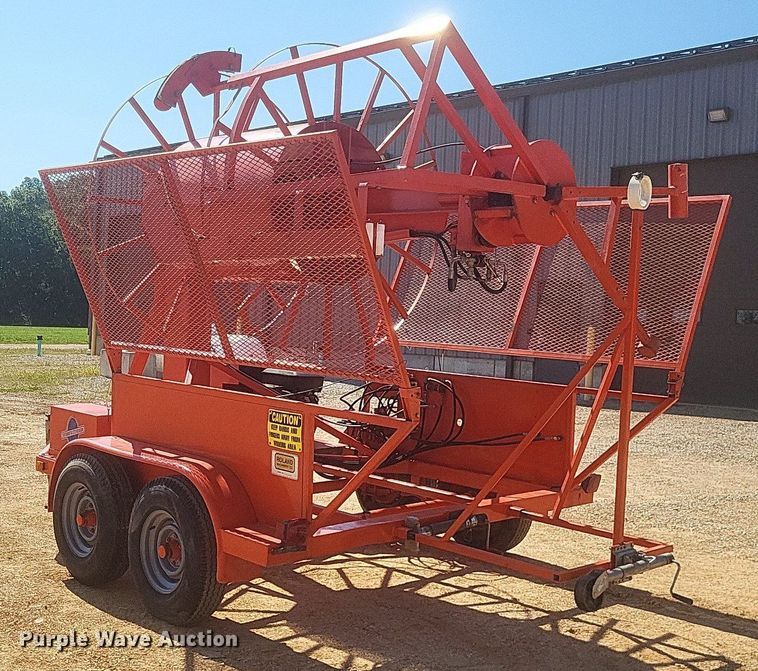 image for item DR4786 Stewart & Stevenson  CE 93 reel trailer