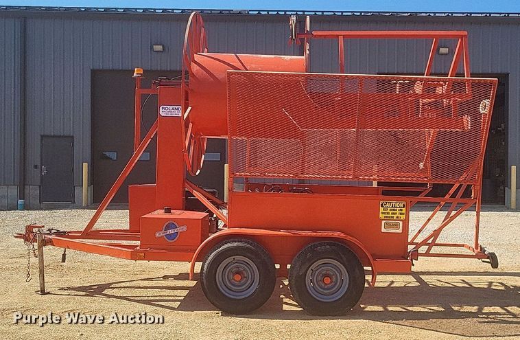 image for item DR4786 Stewart & Stevenson  CE 93 reel trailer