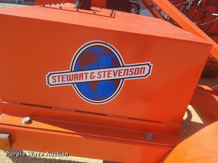 image for item DR4786 Stewart & Stevenson  CE 93 reel trailer