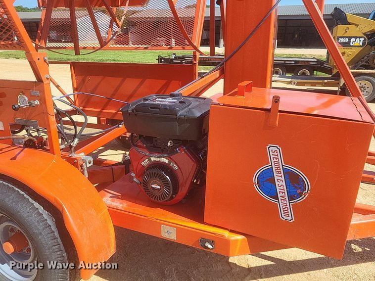 image for item DR4786 Stewart & Stevenson  CE 93 reel trailer