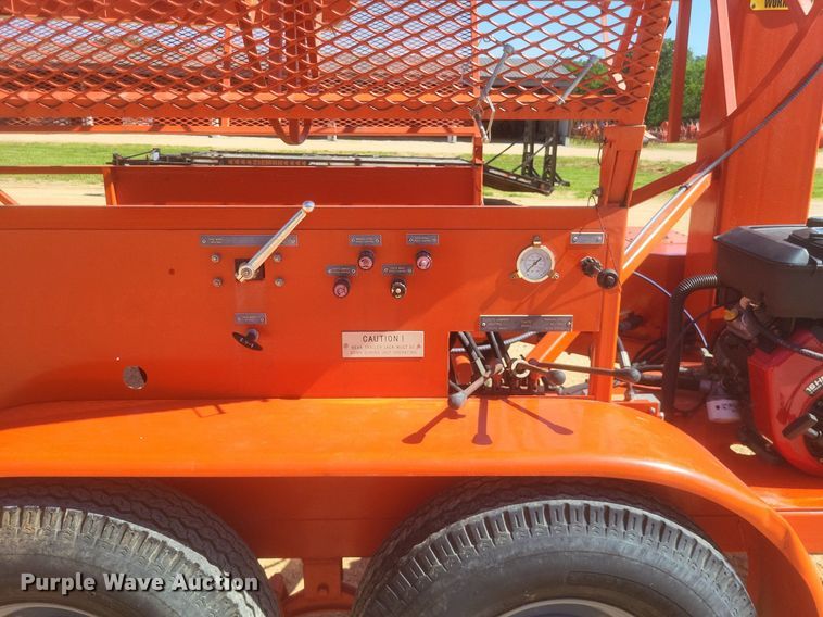 image for item DR4786 Stewart & Stevenson  CE 93 reel trailer