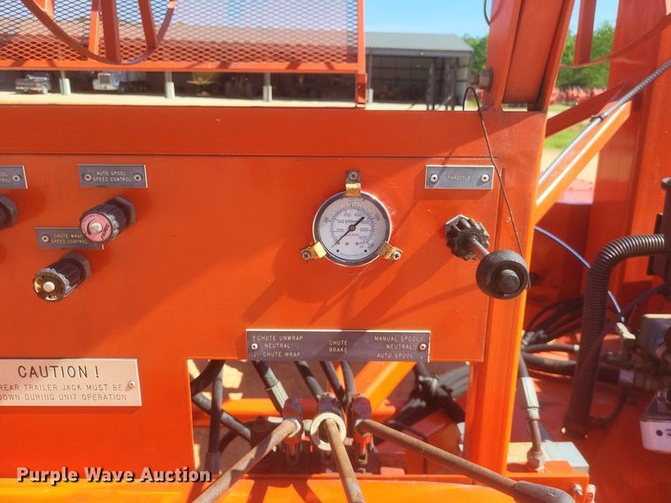 image for item DR4786 Stewart & Stevenson  CE 93 reel trailer