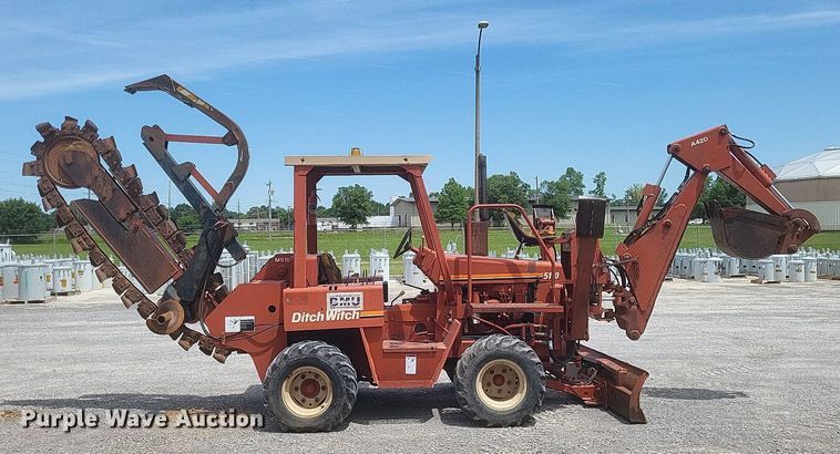 image for item DR4792 1998 Ditch Witch  5110 trencher