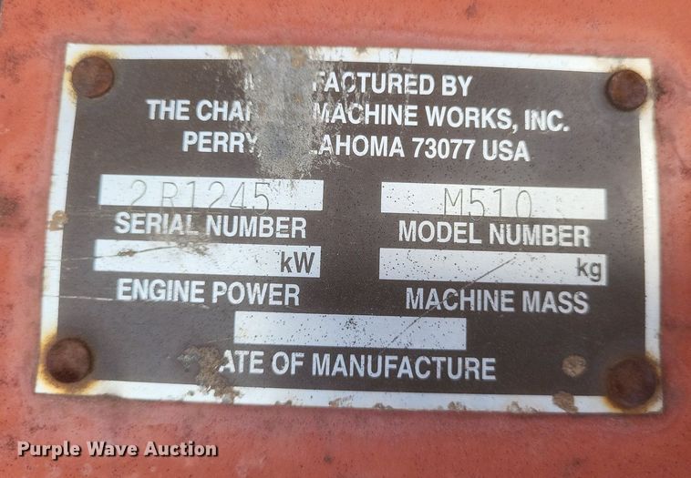 image for item DR4792 1998 Ditch Witch  5110 trencher