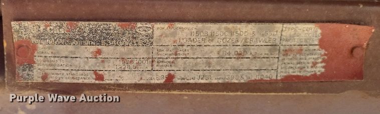 image for item DR4801 1986 Case 1155D track loader