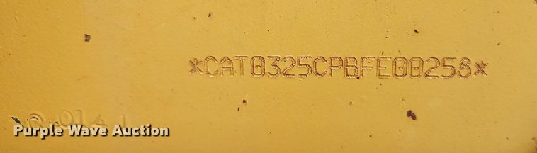 image for item DR8635 2002 Caterpillar  325C excavator