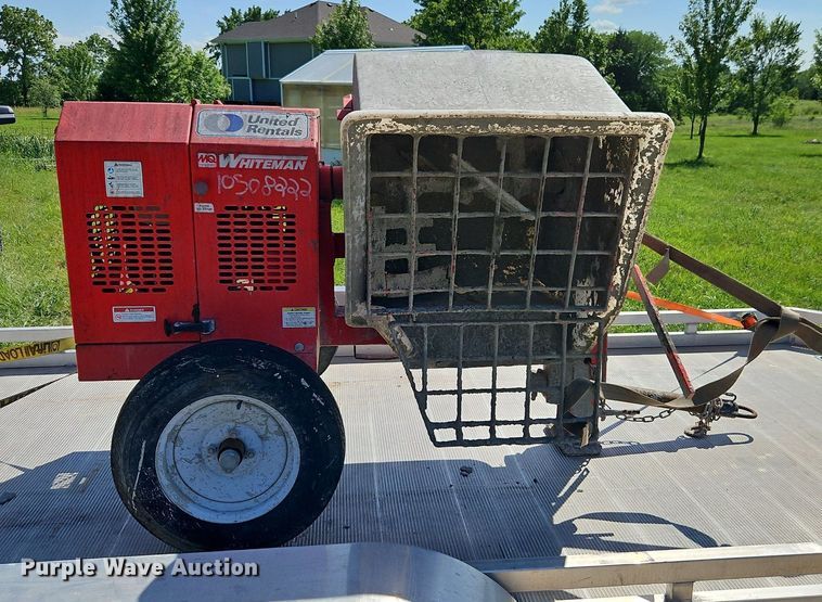 image for item DR8636 Whiteman WM90PH8 mortar mixer