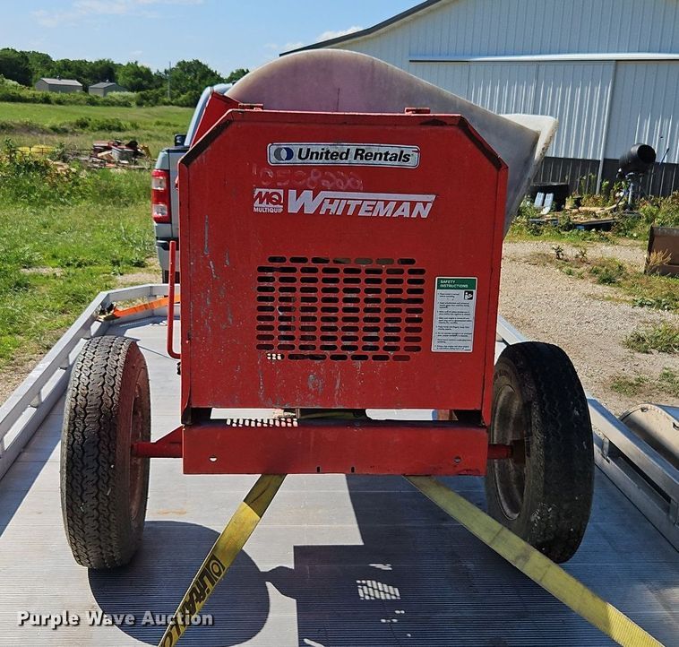 image for item DR8636 Whiteman WM90PH8 mortar mixer