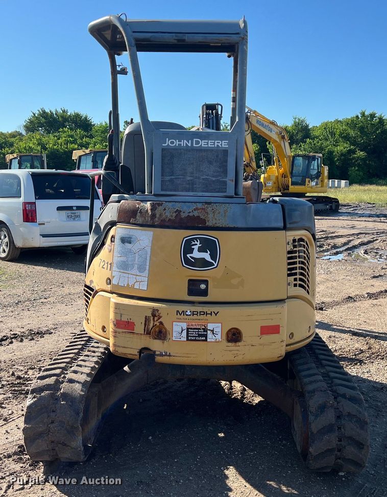 image for item DS3063 2005 John Deere 35D mini excavator