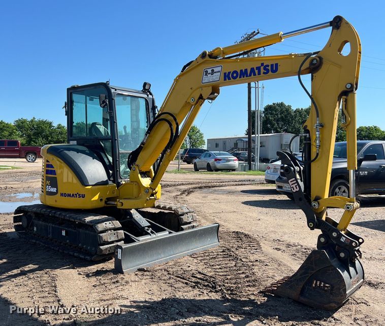 image for item DS3064 2022 Komatsu  PC55MR-5 mini excavator