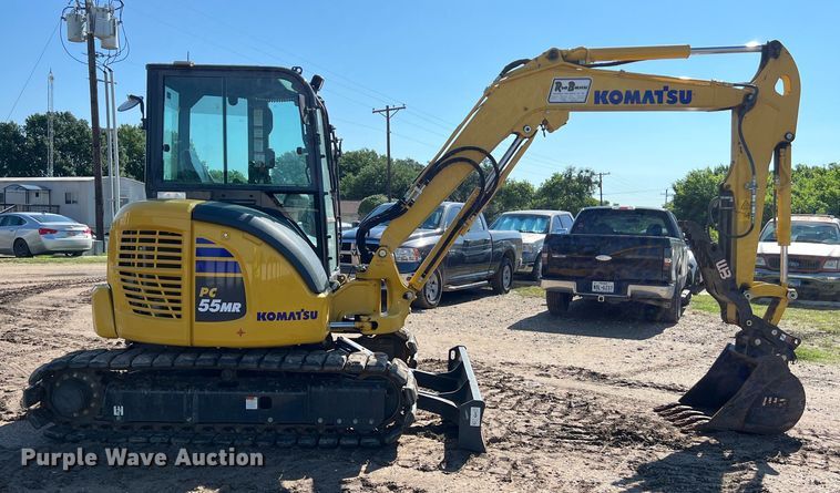 image for item DS3064 2022 Komatsu  PC55MR-5 mini excavator
