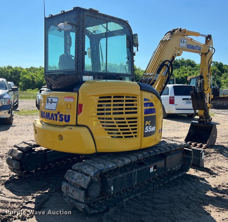 image for item DS3064 2022 Komatsu  PC55MR-5 mini excavator
